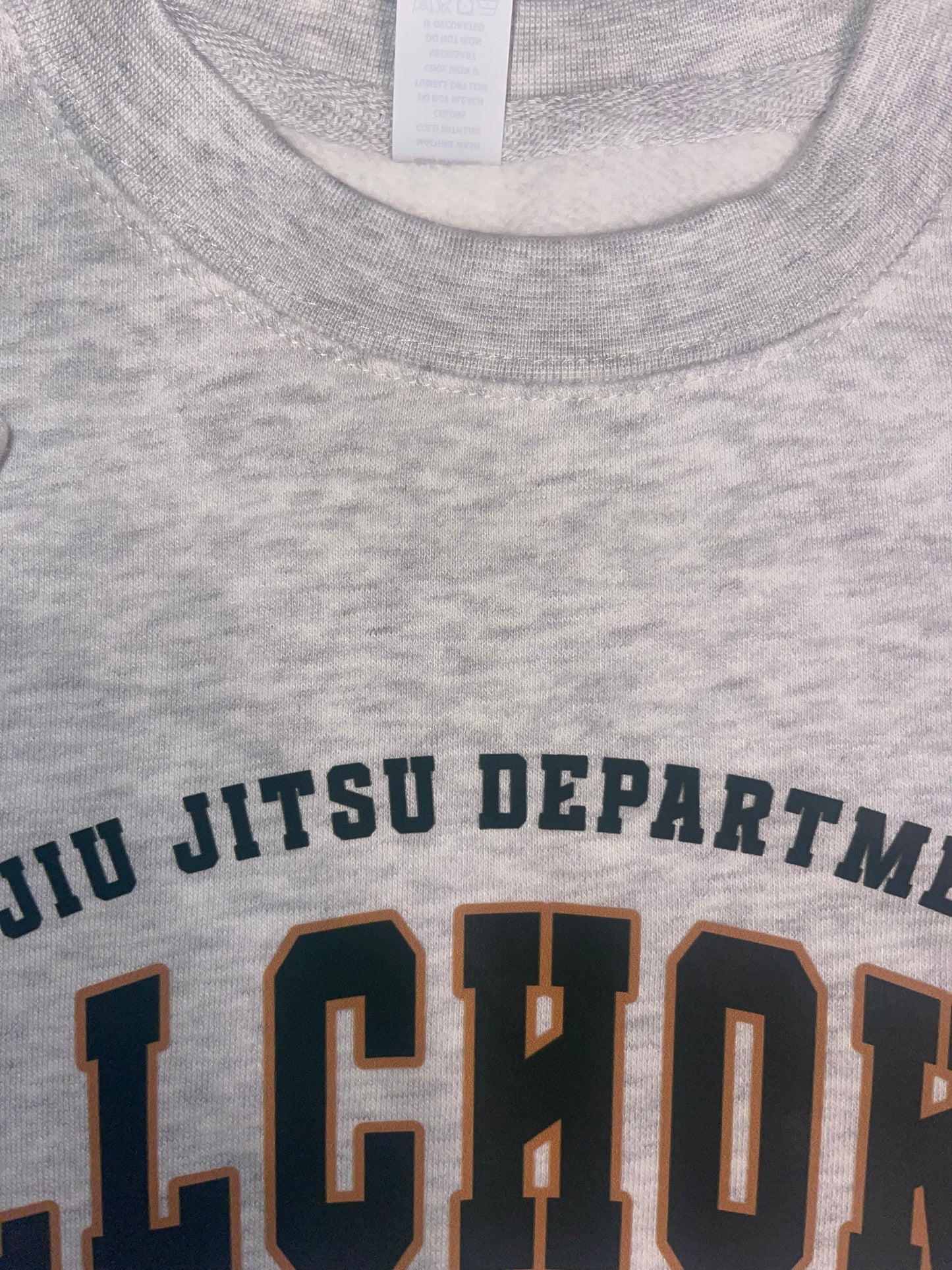 Jiu jitsu department crewneck sweatshirt